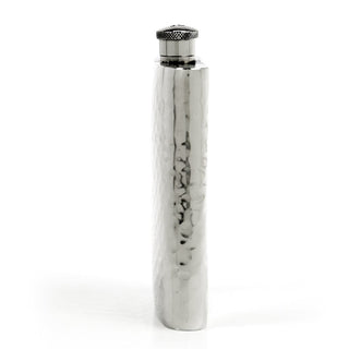 Pioneer Hammered Pewter Flask – Distinctive Handcrafted Heirloom Design