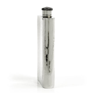 Pioneer Hammered Pewter Flask – Distinctive Handcrafted Heirloom Design