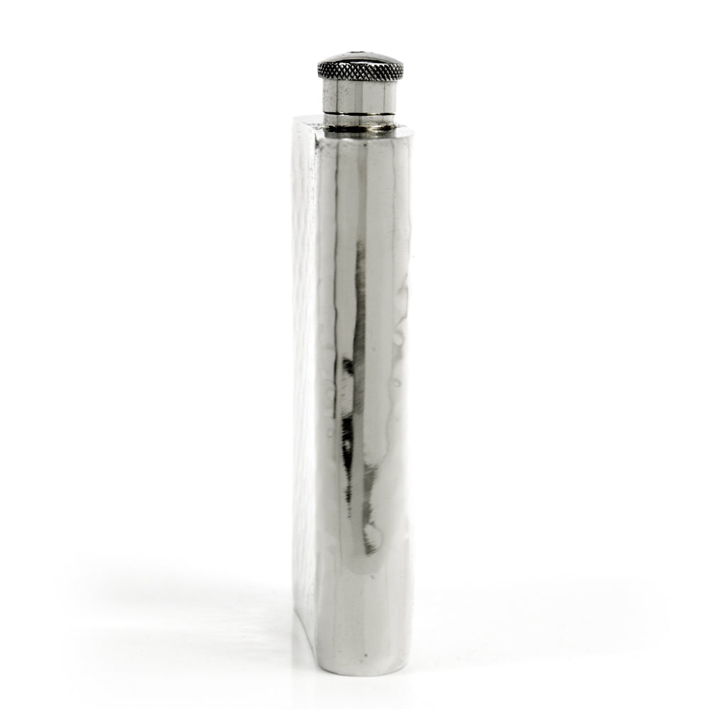 Pioneer Hammered Pewter Flask – Distinctive Handcrafted Heirloom Design