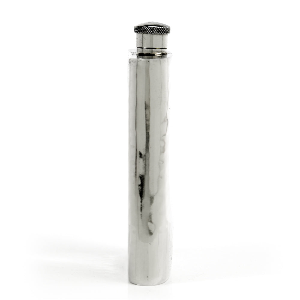Pioneer Hammered Pewter Flask – Distinctive Handcrafted Heirloom Design