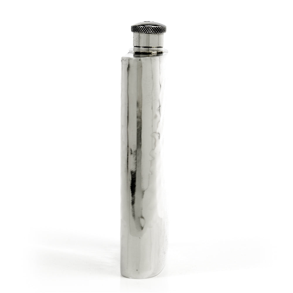 Pioneer Hammered Pewter Flask – Distinctive Handcrafted Heirloom Design