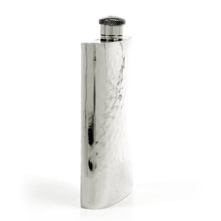 Pioneer Hammered Pewter Flask – Distinctive Handcrafted Heirloom Design