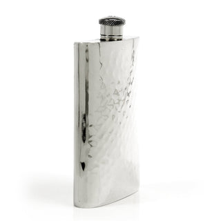 Pioneer Hammered Pewter Flask – Distinctive Handcrafted Heirloom Design