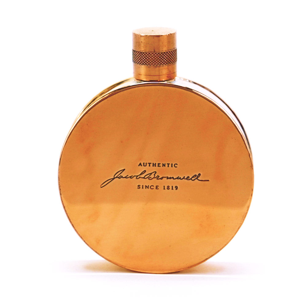 Kentucky Round Copper Flask – Handcrafted Heritage Pocket Flask