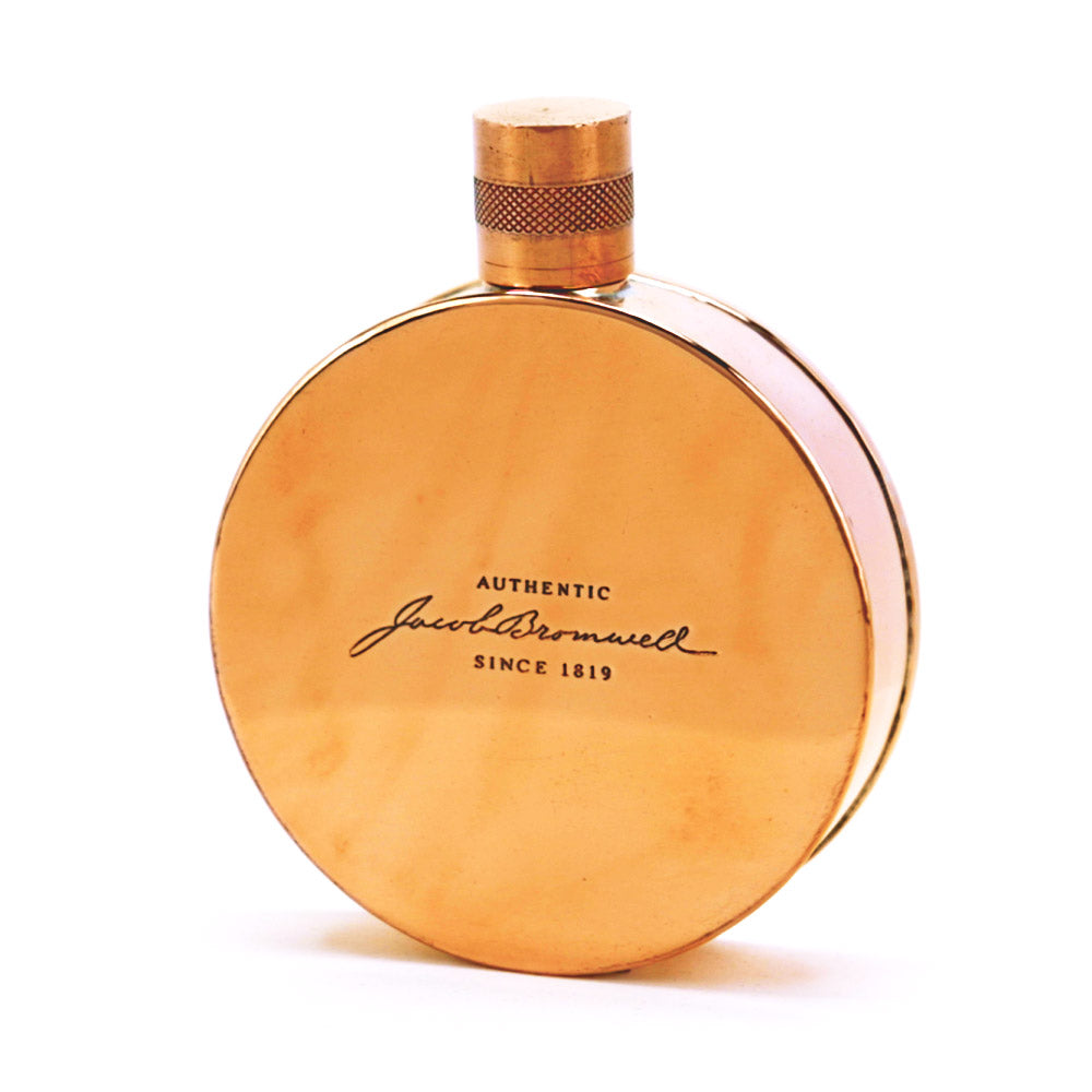 Kentucky Round Copper Flask – Handcrafted Heritage Pocket Flask