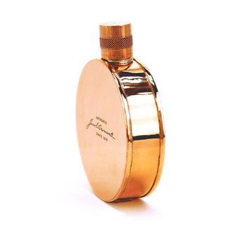 Kentucky Round Copper Flask – Handcrafted Heritage Pocket Flask