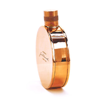 Kentucky Round Copper Flask – Handcrafted Heritage Pocket Flask