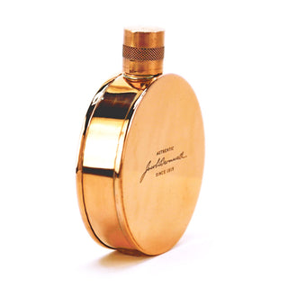 Kentucky Round Copper Flask – Handcrafted Heritage Pocket Flask