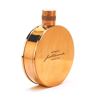 Kentucky Round Copper Flask – Handcrafted Heritage Pocket Flask