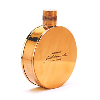 Kentucky Round Copper Flask – Handcrafted Heritage Pocket Flask