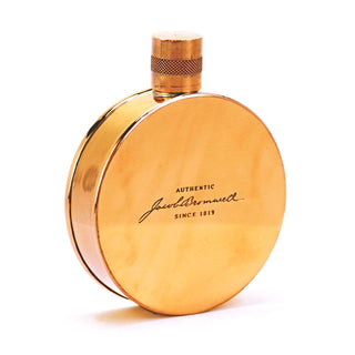 Kentucky Round Copper Flask – Handcrafted Heritage Pocket Flask