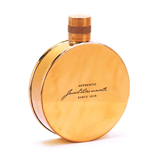 Kentucky Round Copper Flask – Handcrafted Heritage Pocket Flask