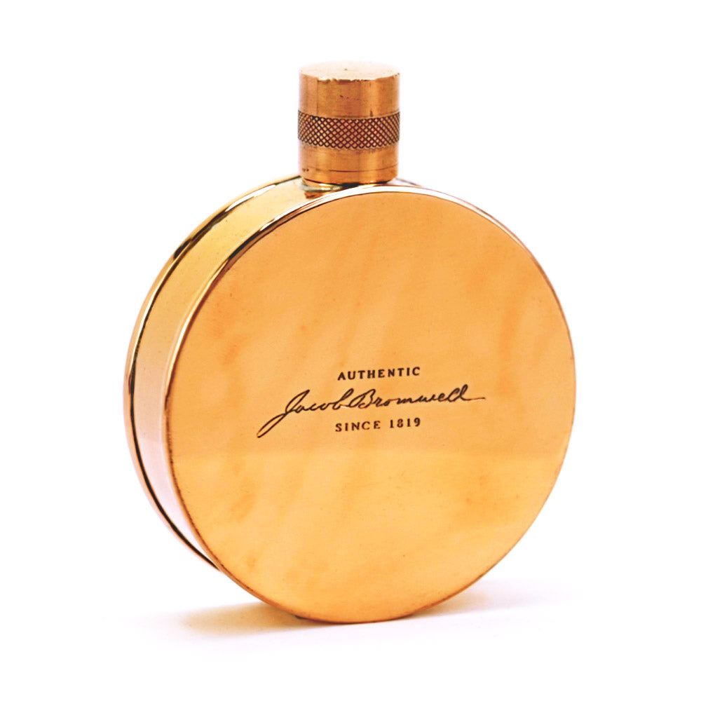 Kentucky Round Copper Flask – Handcrafted Heritage Pocket Flask