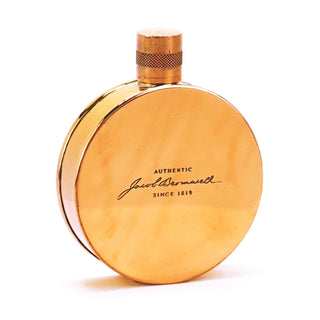 Kentucky Round Copper Flask – Handcrafted Heritage Pocket Flask