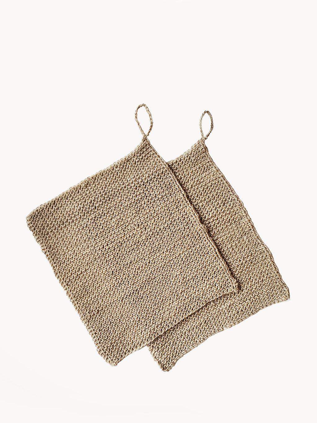 Hemp Washcloth Set (2) | Natural Exfoliating & Eco-Friendly Cloths