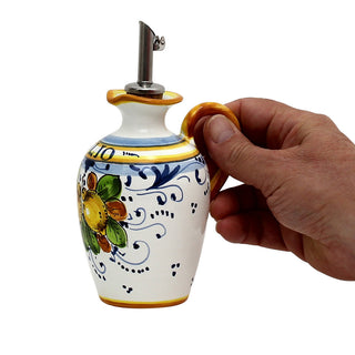LIMONCINI: Small Olive Oil Bottle Dispenser with handle