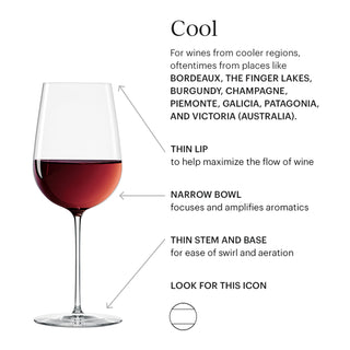 Lenox Tuscany Signature Series Cool Region Wine Glasses, Set of 2, european glass (view 7)