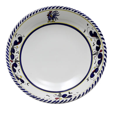 ORVIETO BLU: Risotto/Pasta/Cioppino round shallow coupe bowl