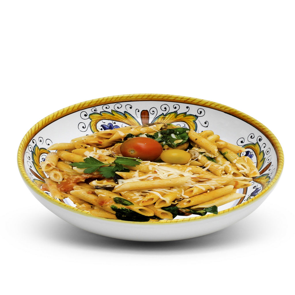 RAFFAELLESCO-PERUGINO: Risotto/Pasta/Cioppino round shallow coupe bowl