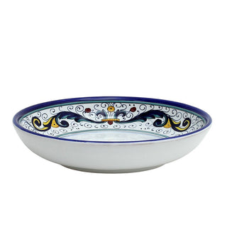 VECCHIA DERUTA: Risotto/Pasta/Cioppino round shallow coupe bowl