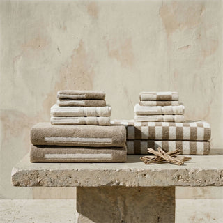 Pietra Checkered Australian Cotton Towels