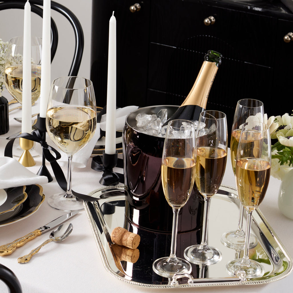 Lenox Tuscany Classics Champagne Flute Glasses, Set of 6, european glass (view 6)