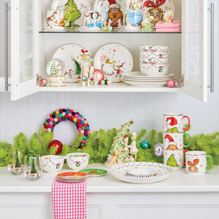 Lenox Merry Grinchmas Tidbit Plates, Set of 4, porcelain (view 2)