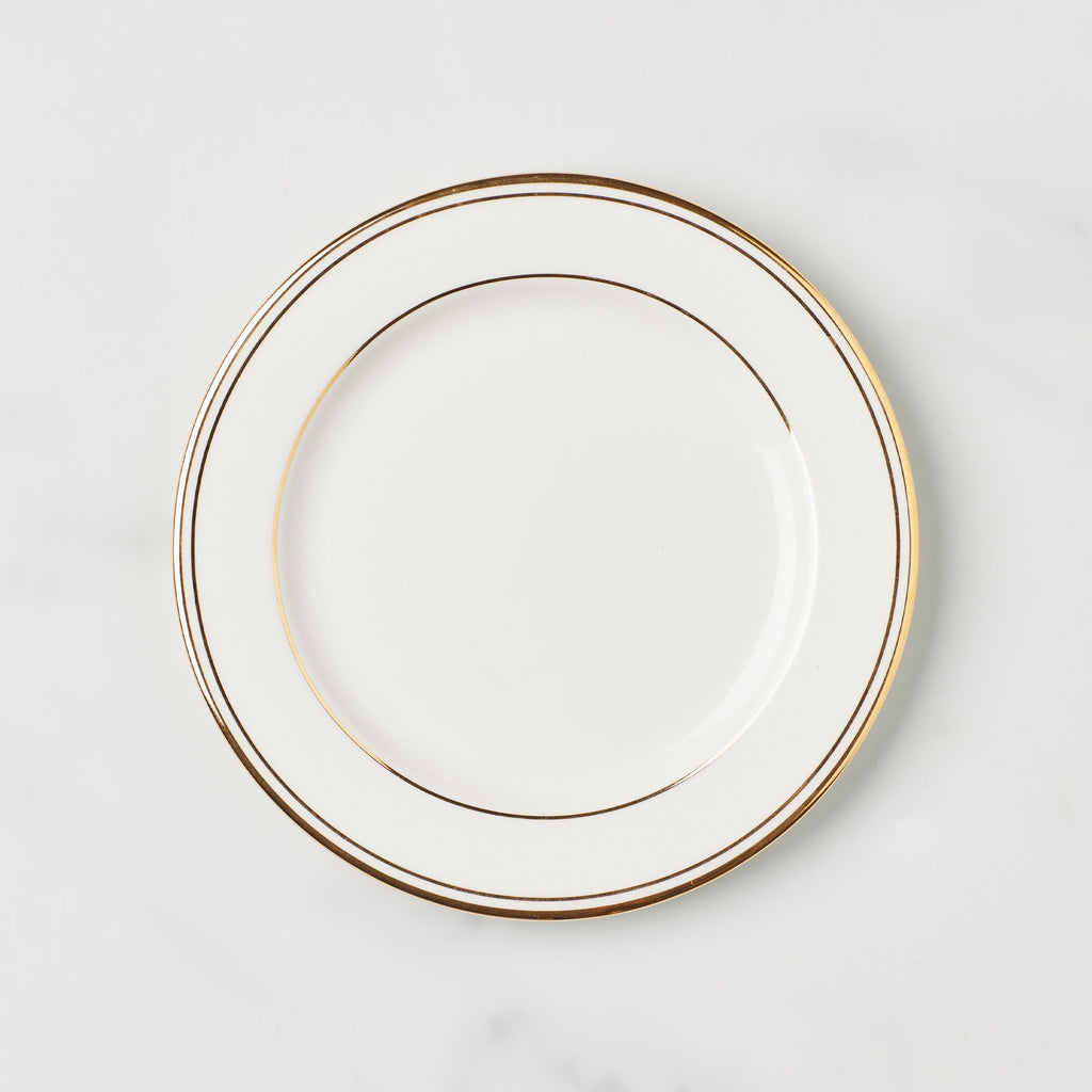 Lenox Federal Gold Bread Plate, bone china