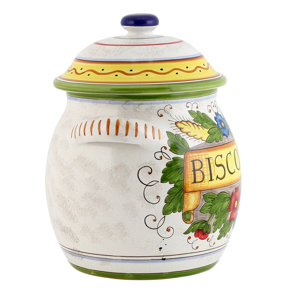 RUSTICA: Traditional Tuscan Biscotti Jar