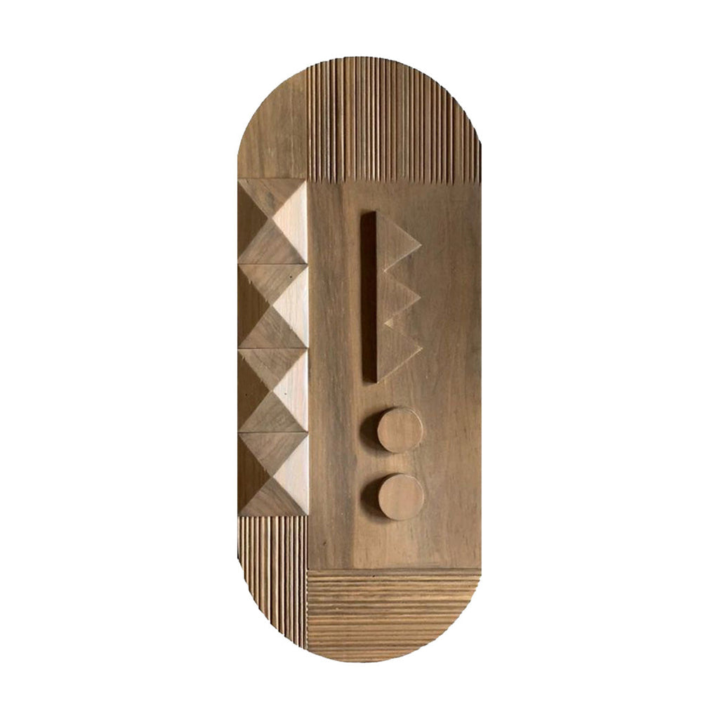 Planos Handcrafted Wooden Wall Hanging