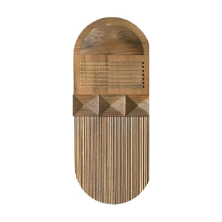 Planos Handcrafted Wooden Wall Hanging