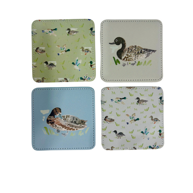 Duck, Duck Coasters – Set of 4