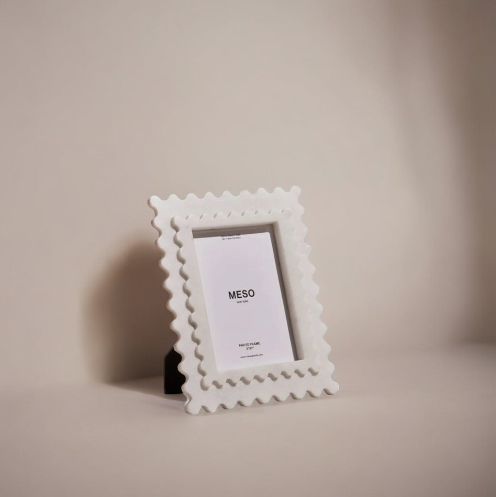 Lu Lines White Marble Picture Frame – 5