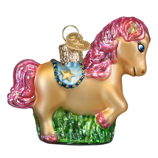 Playful Pony Ornament – Cute Decorative Horse Figurine for Home & Gifts