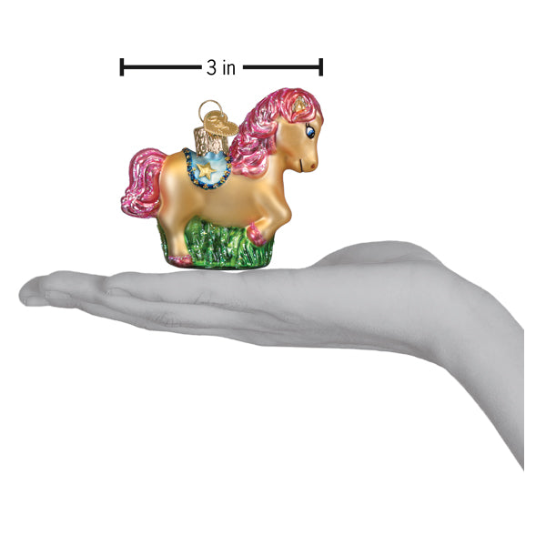 Playful Pony Ornament – Cute Decorative Horse Figurine for Home & Gifts
