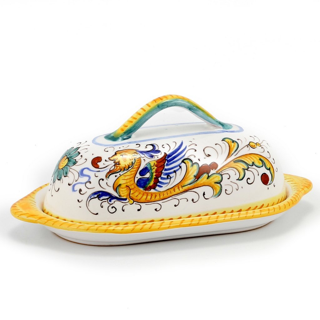RAFFAELLESCO: Butter dish with cover