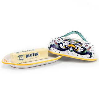 RICCO DERUTA DELUXE: Butter Dish w cover