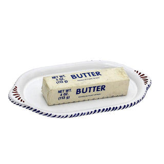 ORVIETO BLUE ROOSTER: Oval/Oblong Small Tray