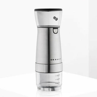 USB Rechargeable Burr Coffee Grinder – Portable Electric Coffee & Spice Grinder
