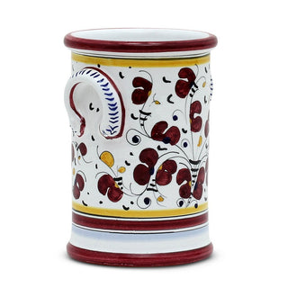 ORVIETO RED ROOSTER: Utensil Holder