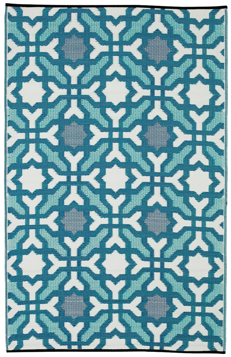 Seville Farmhouse Reversible Outdoor Patio Rug