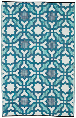 Seville Farmhouse Reversible Outdoor Patio Rug
