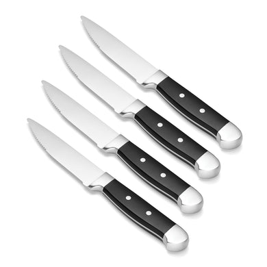 Oneida Jumbo Steak Knives, Set of 4, stainless steel/abs