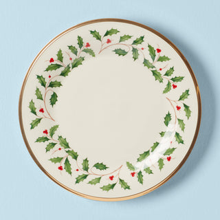 Lenox Holiday Dinner Plate, porcelain