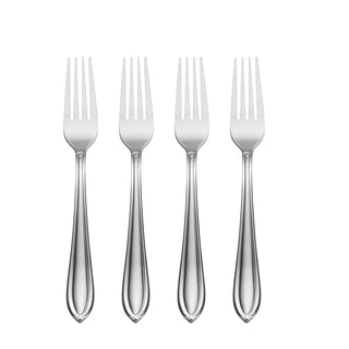 Hampton Forge Ginger Dinner Forks, Set of 4, 18/0 stainless steel