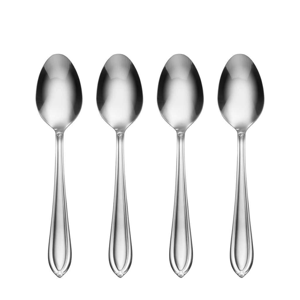 Hampton Forge Ginger Dinner Spoons, Set of 4, 18/0 stainless steel