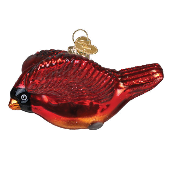 Cardinal In Flight Ornament – Beautiful Bird Figurine for Home Décor