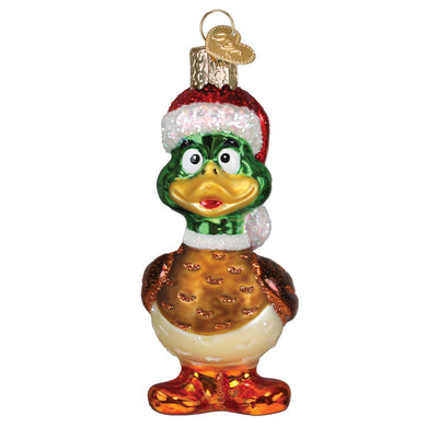 Silly Santa Duck Ornament – Funny Christmas Tree Decoration for Holiday Cheer