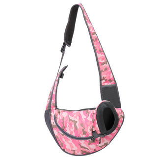 Breathable Pet Carrier Sling – Hands-Free Mesh Shoulder Pouch