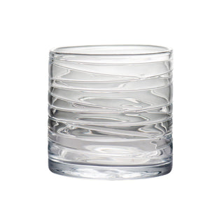 Clear Hurricane with Swirl, Medium/Large